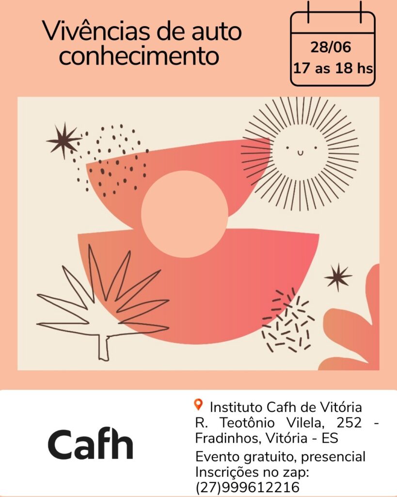 Vivéncias de auto conhecimento
